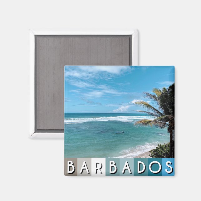 Barbados Beach Magnet (Front/Back)