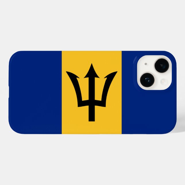 Barbados Case-Mate iPhone Case (Back (Horizontal))