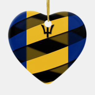 Barbados Ceramic Tree Decoration