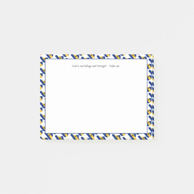 BARBADOS Christian Scripture Custom Post-it Notes (Front)