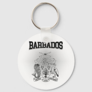 Barbados Coat of Arms Key Ring