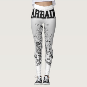 Barbados Coat of Arms Leggings