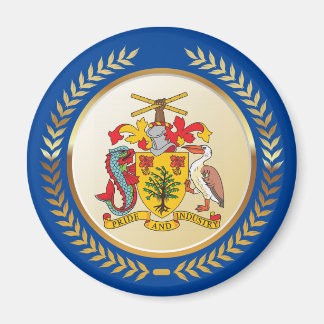Barbados Coat of Arms Magnet