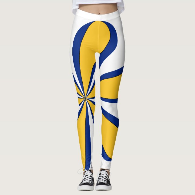 Barbados Colour Leggings (Front)