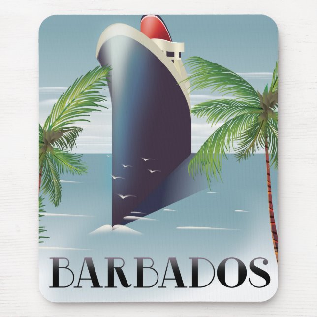Barbados Cruise Mouse Pad (Front)
