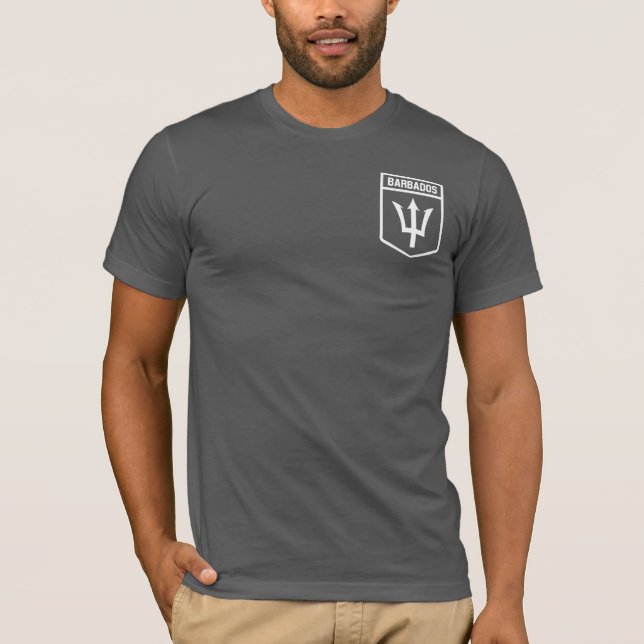 Barbados Emblem T-Shirt (Front)