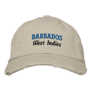 Barbados embroidered baseball cap