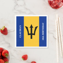 Barbados Flag Barbadian Birthday Party