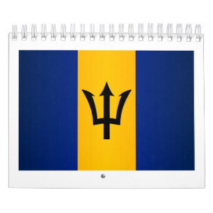 Barbados Flag Calendar