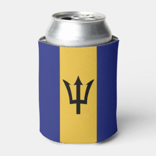 Barbados flag can cooler