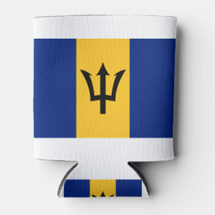 Barbados Flag Can Cooler