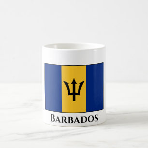Barbados Flag Coffee Mug