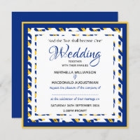 BARBADOS FLAG Custom Patriotic Square Wedding