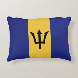Barbados flag decorative cushion