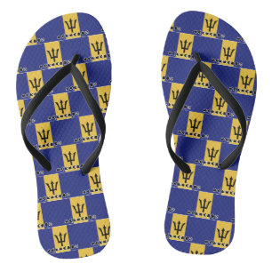 Barbados Flag Jandals