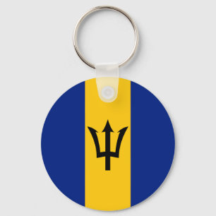 Barbados  Flag Key Ring