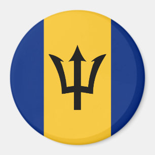 Barbados Flag Magnet