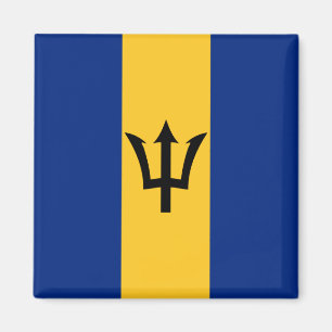 Barbados Flag Magnet