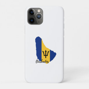 Barbados Flag Map Case-Mate iPhone Case