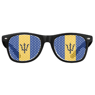 Barbados Flag Party Sunglasses