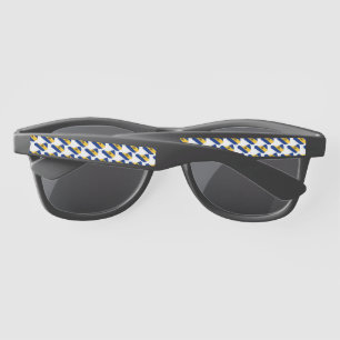 BARBADOS FLAG Patriotic Bajan Sunglasses