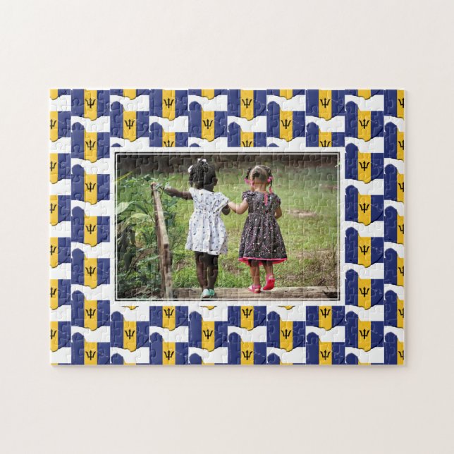 Barbados Flag | Photo Jigsaw Puzzle (Horizontal)