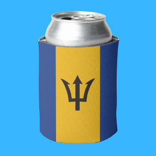 Barbados Flag Pride for Family Reunions Can Cooler