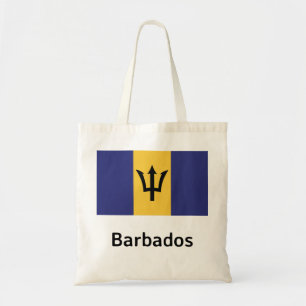 Barbados Flag Tote Bag