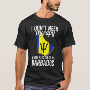 Barbados Flag Vacation Barbados T-Shirt