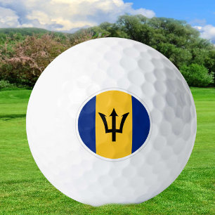 Barbados Golf Balls, Flag Golfers / Patriots Golf Balls
