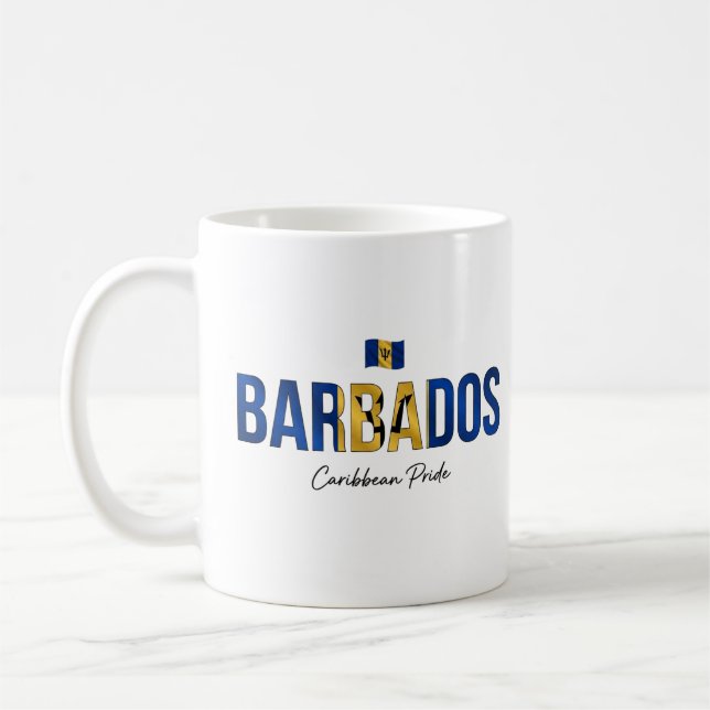 Barbados Island Name | Everyday Pride Coffee Mug (Left)