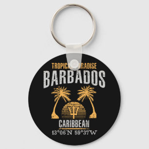 Barbados Key Ring