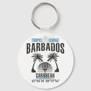 Barbados Key Ring