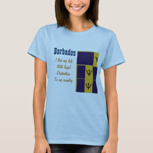 Barbados-loyalty to my country t-shirts