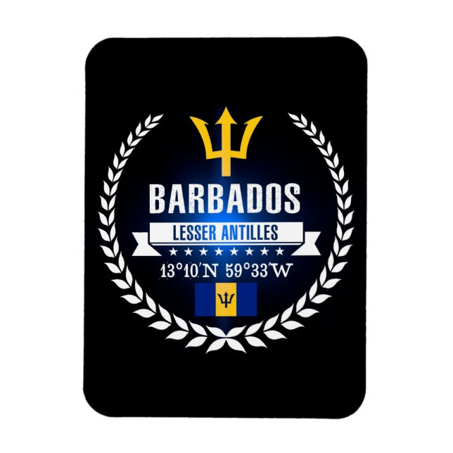 Barbados Magnet (Vertical)
