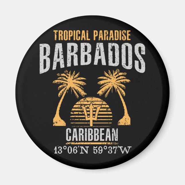 Barbados Magnet (Front)