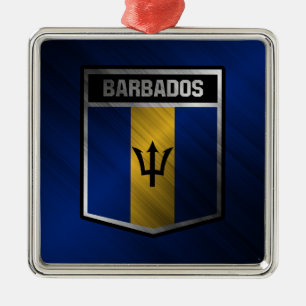 Barbados Metal Tree Decoration