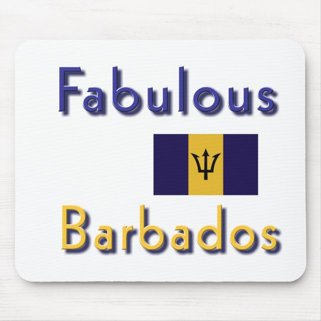 Barbados Mouse Pad (Front)