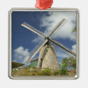 BARBADOS, North East Coast, Morgan Lewis: Morgan Metal Tree Decoration