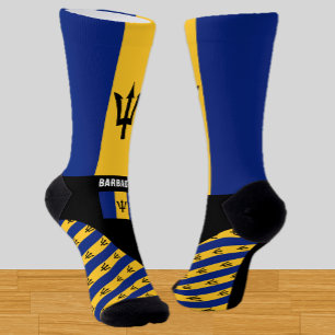 Barbados Socks, Barbados flag colours / sports Socks