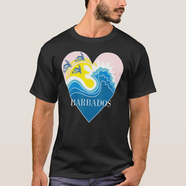 Barbados souvenir   for men women T-Shirt (Front)