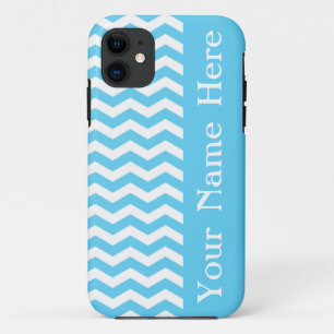Barbados Surf Wave Chevron with name Case-Mate iPhone Case