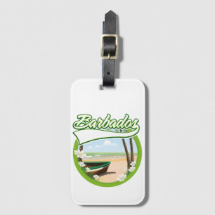 Barbados Travel logo Luggage Tag