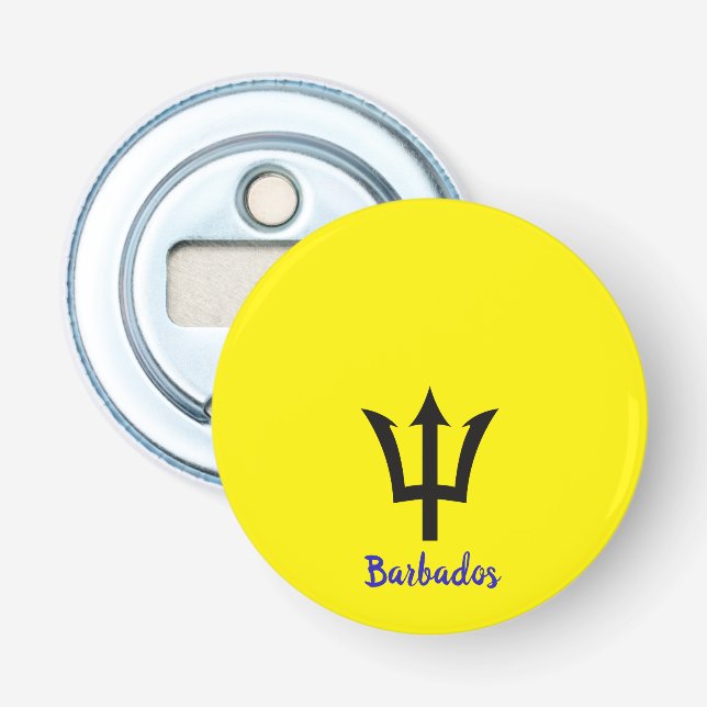 Barbados Trident   Bottle Opener (Front)