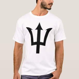 Barbados Trident Proud Barbadian Patriotic Bajan T-Shirt