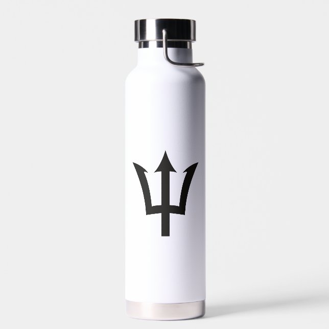 Barbados Trident Water Bottle (Left)