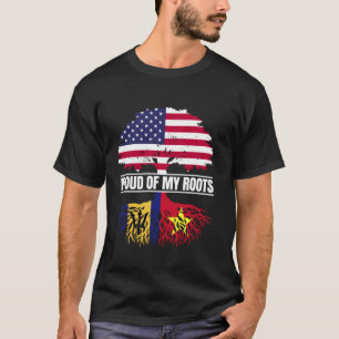 Barbados Vietnam Heritage Proud of my Roots Bajan T-Shirt