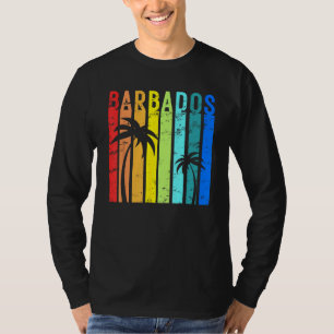 Barbados Vintage Design Vacation Caribbean Island  T-Shirt