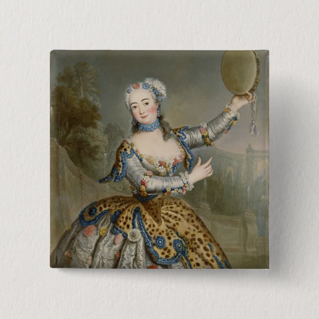Barbara Campanini 15 Cm Square Badge (Front)