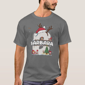 Barbara Christmas  w Barbara Name for funny Xmas  T-Shirt